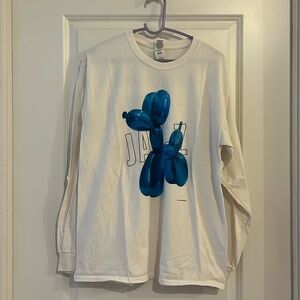 Jay-Z x Jeff Koons 2017 Festival long-sleeve t-shirt. Large. Concert t-shirt.